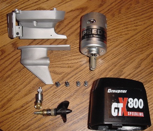 graupner rc outboard motor