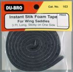 Du-Bro Instant Stick Foam Saddle Tape