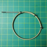 OSE 1/4" reversed (right) cable with 1/4" prop shaft x 32" (800mm) Long