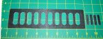 Carbon Fiber Battery Tray 200mm