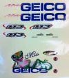 Stock Decal Set for ProBoat Miss Geico