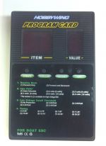Programming Card for SeaKing ESC's