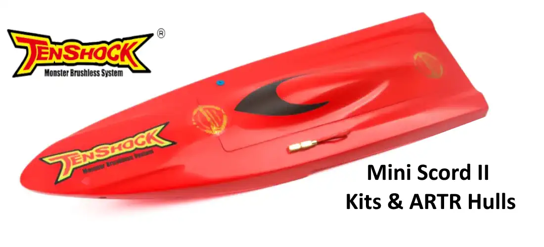 Tenshock Mini Scord Boats