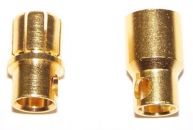 OSE 8.0mm Gold Plated Bullet Connectors