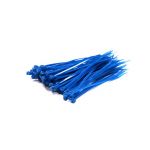 Zip Ties : Blue : 3" (75mm) : 100 pack