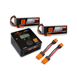 Spektrum Smart Charger and Battery Powerstage Bundle 8S 100C