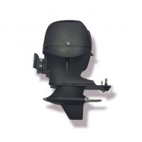Scale Outboard with Metal Lower Unit: All Black
