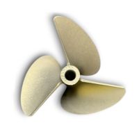 CNC Prop 66mm 3 BLD - 1/4 bore : Hardened : Reversed