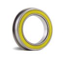 Flanged Ceramic Hybrid sealed bearing for 4mm shafts 4 x 7 x 2.5mm