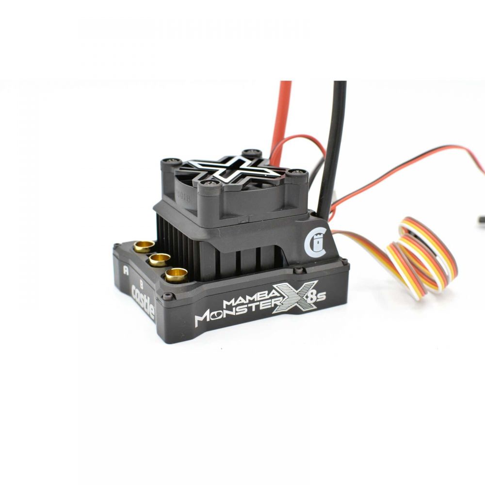 Castle Creations 1/6 Mamba Monster X 8S 33.6V Waterproof ESC 8A Peak