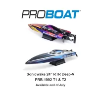 ProBoat Sonicwake Version 24" Self-Righting Brushless Deep-V RTR