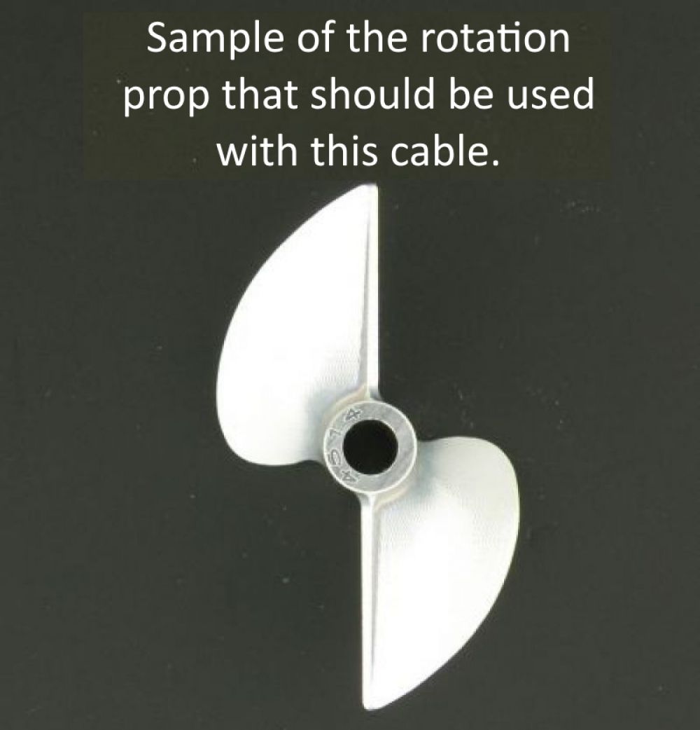 Octura Octura 20' Foot, Left Rotation Flex Cable | Offshore Electrics