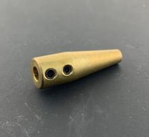 Brass Flex Ferrules: 1/4" shaft to 1/4" Cable