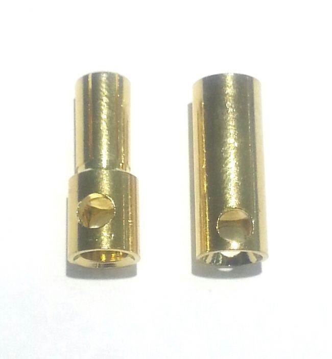 Gold Bullet Connectors 5 mm Haoye