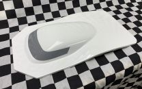 Replacement Cowl/Hatch for TFL Cheetah: Fiberglass White with Grey Windshield