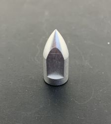 Aluminum 5mm Bullet Nut : Silver