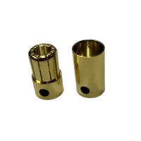 OSE 8.0mm Gold Plated Bullet Connectors