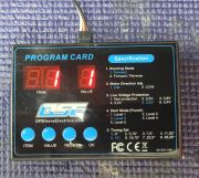 Programming Card for OSE Raider Esc's