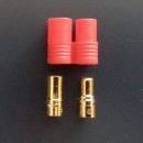 OSE 6.0mm male/female connector & Red housing