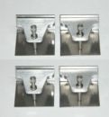 Speedmaster 1.5" x 1.5" Adjustable Metal Trim Tabs (2 Pairs)