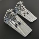 Speedmaster 1.75" x 3" Billet CNC Aluminum Trim Tabs