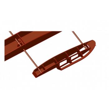 RSX310 FE: Wood Outrigger Kit with Fiberglass Cowl (31