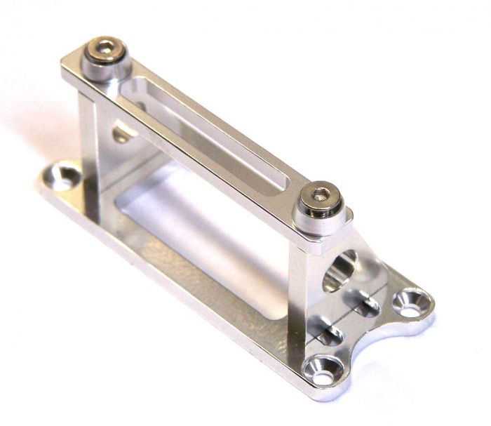 Silver Alloy S3003 Steering Rack Servo Tray Stand Mount For Standard RC Boat