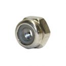 3mm, 4mm or 5mm Stainless Nut : Locking