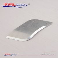 Turn fin blade for riggers or hydros