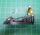 Carbon fiber heavy duty motor mount for 40mm motors.
