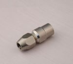 Coupler for Zenoah Engine, collet style for 1/4" (6.375mm) Flex Cable : 46mm Long
