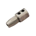 TFL Collet Style Coupler: 8mm x .187" REVERSED THREAD