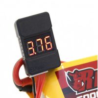 Lipo cell voltage tester and low voltage alarm